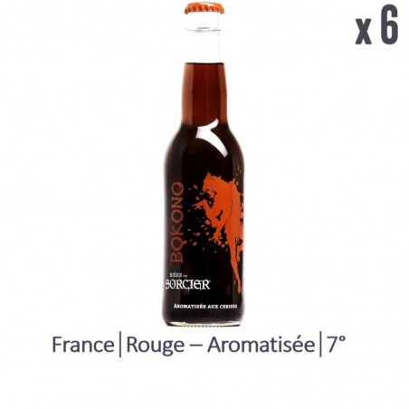 BIERE DU SORCIER BOKONO RED 6*33CL