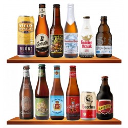 BOX 12 BIERES BELGES