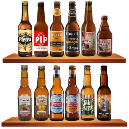 ASSORTIMENT 12 BIÈRES MADE IN FRANCE 33CL