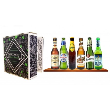 DISCOVERY BEER BOOK MONDE 6*33CL
