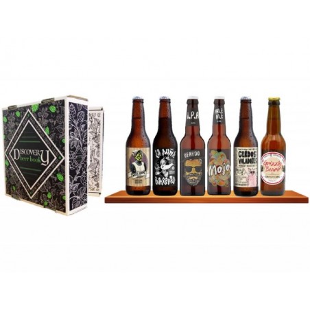 COFFRET DÉCOUVERTE 6 BIÈRES CRAFTS 33CL