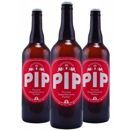 COFFRET BIERES ARTISANALES BIO BRASSERIE FRANCAISE PIP 3*75CL