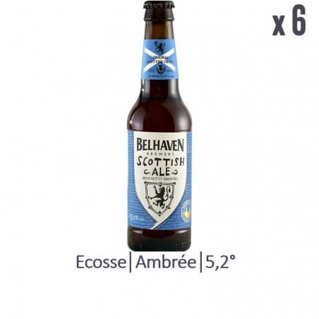 BELHAVEN CRAFT SCOTTISH ALE 6*33CL