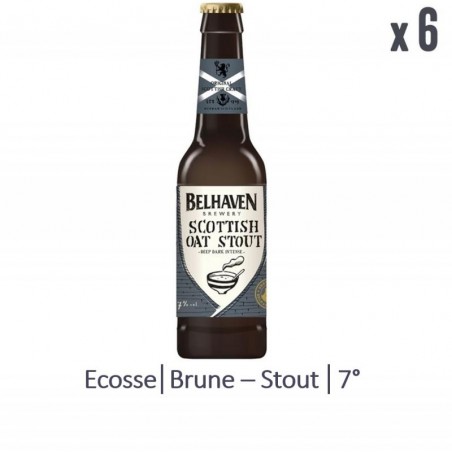 BELHAVEN CRAFT SCOTTISH OAT STOUT 6*33CL