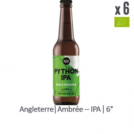 LITTLE VALLEY PYTHON INDIA PALE ALE BIO 6*33CL