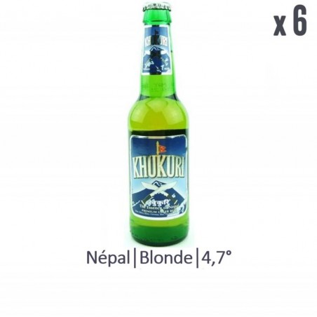 KHUKURI BEER 6*33CL