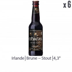 O'HARA'S IRISH STOUT 6*33CL