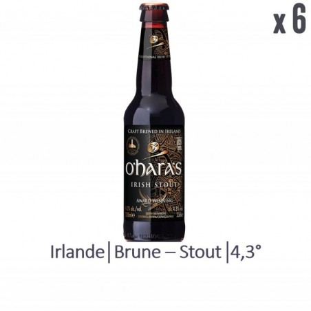 O'HARA'S IRISH STOUT 6*33CL