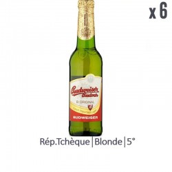BUDWEISER BUDVAR 6*33CL