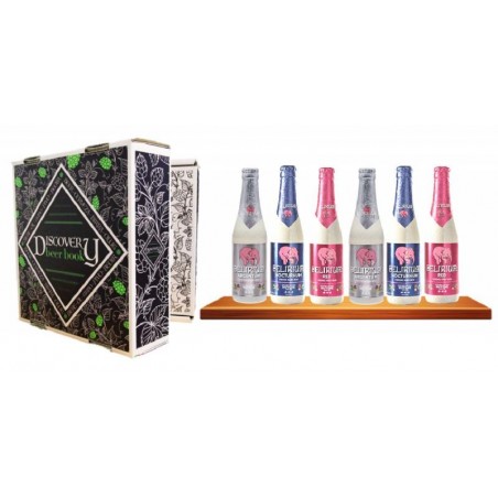 DISCOVERY BEER BOOK DELIRIUM 6*33CL (2*ARGENTUM,NOCTURNUM,RED)