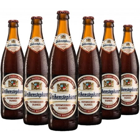 WEIHENSTEPHANER HEFEWEISSBIER DUNKEL 6*50CL