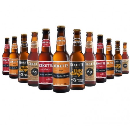 BOX DECOUVERTE 'UN P'TIT COUP DE KEKETTE?' - 12*33CL