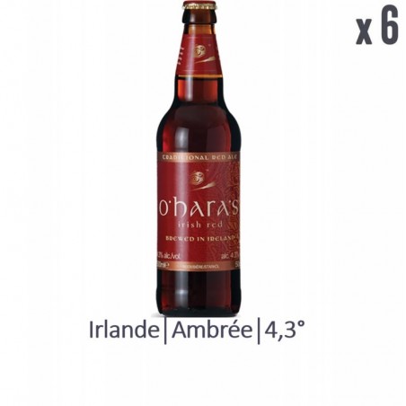 O'HARA'S IRISH RED 6*50CL