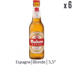 MAHOU 5 ESTRELLA 6*33CL