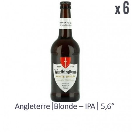 WORTHINGTON'S WHITE SHIELD 6*50CL