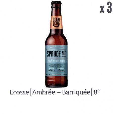 CLAN BREWING SPRUCE ALE 3*33CL