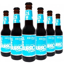 BURRO DE SANCHO NEGRA 6*33CL