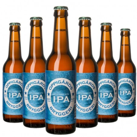 OPPIGARDS NEW SWEDEN IPA 6*33CL