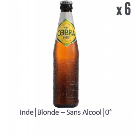 COBRA ZERO SANS ALCOOL 6*33CL