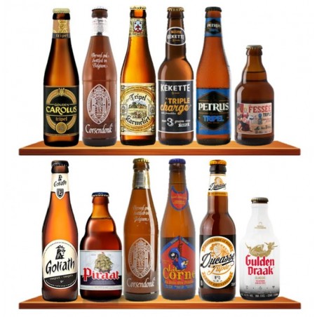 ASSORTIMENT 12 BIÈRES TRIPLE 33CL