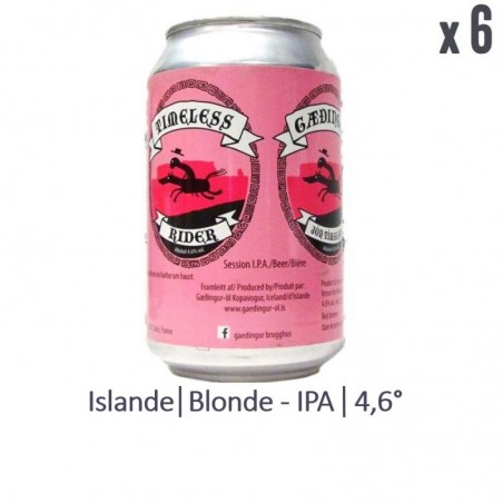 GAEDINGUR TIMELESS RIDER 6*33CL CAN