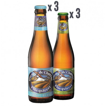 BOX DECOUVERTE BRASSERIE QUEUE DE CHARRUE BLONDE/TRIPLE 6*33CL