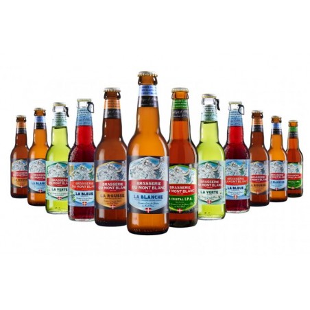 BOX DECOUVERTE BRASSERIE MONT BLANC 12*33CL