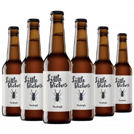 LITTLE BICHOS BLACK STAG BEETLE 6*33CL