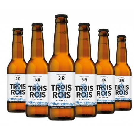 3 ROIS BLANCHE 6*33CL
