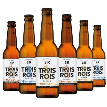 BOX DECOUVERTE BRASSERIE 3 ROIS 6*33CL