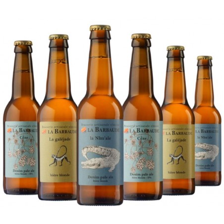 BOX DECOUVERTE BRASSERIE LA BARBAUDE 6*33CL