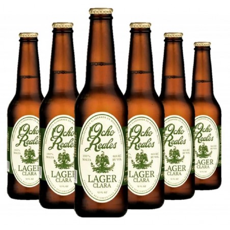 OCHO REALES LAGER CLARA 6*35,5CL