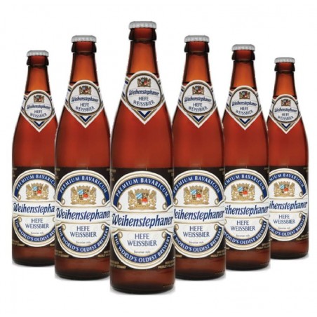WEIHENSTEPHANER HEFEWEISSBIER 6*50CL