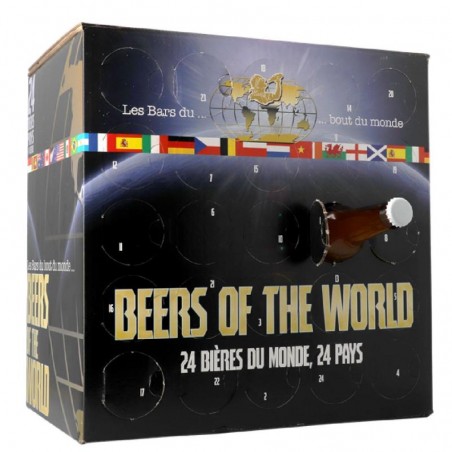 BOX DÉCOUVERTE BIÈRES DU MONDE - 24 BIÈRES,24 PAYS