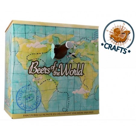 BOX DECOUVERTE 'AVION' X24 BIERES CRAFTS +1 VERRE