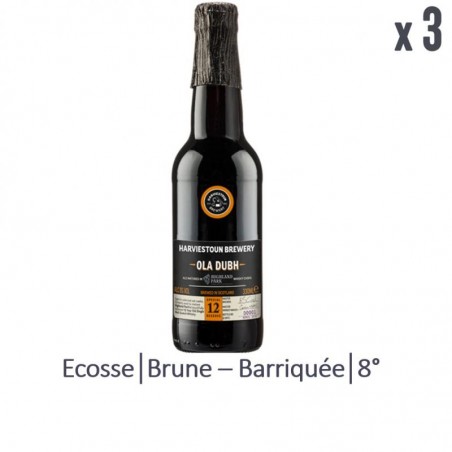 HARVIESTOUN OLA DUBH 12YO 3*33CL