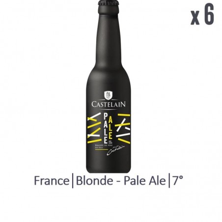 CASTELAIN PALE ALE 6*33CL