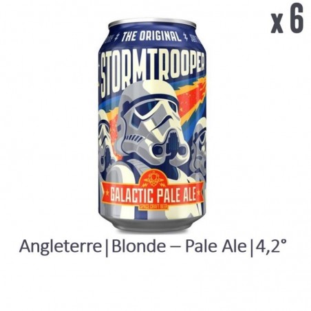 STORMTROOPER GALACTIC PALE ALE 6X33CL CAN