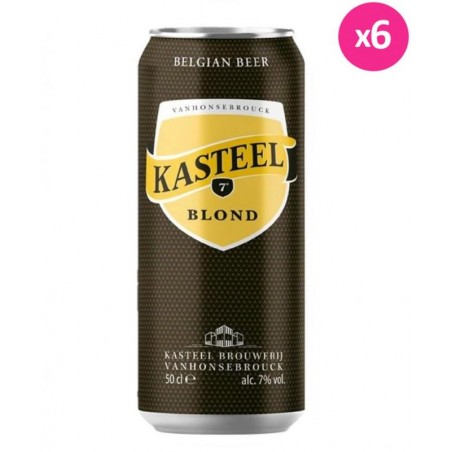 KASTEEL BLOND 6*50CL CAN