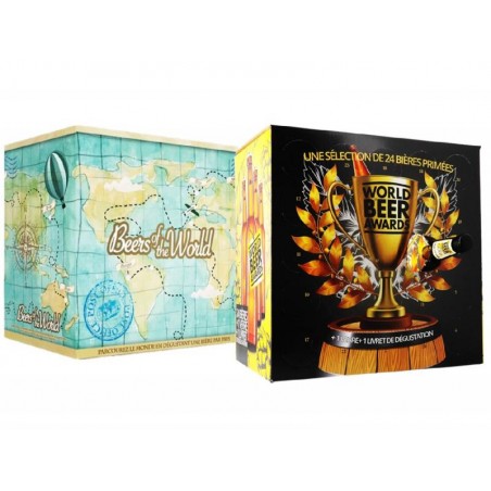 BOX DECOUVERTE WBA ET AVION 24 BIERES + 1 VERRE