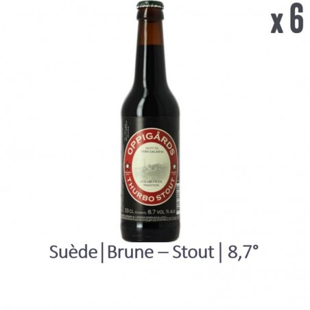 OPPIGARDS BRYGGERI THURBO STOUT 6*33CL