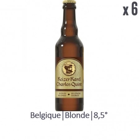 CHARLES QUINT BLONDE DOREE 6*33CL