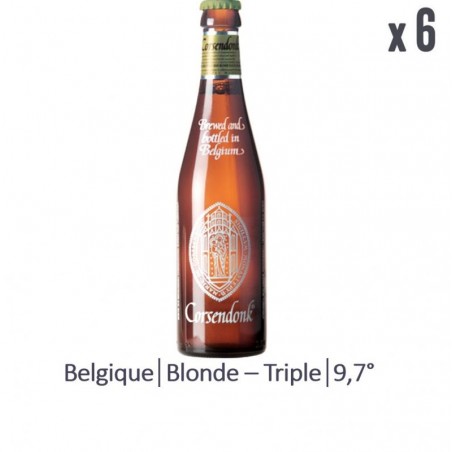 CORSENDONK TRIPLE GOLD 6*33CL