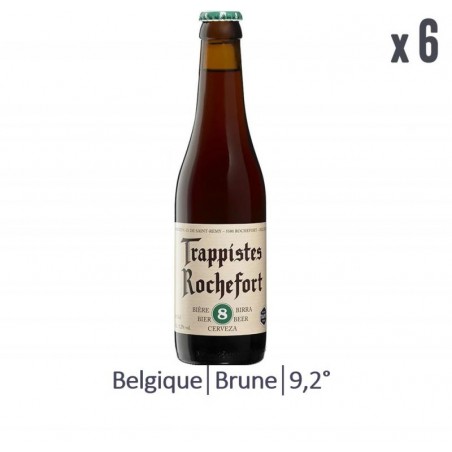 TRAPPISTES ROCHEFORT 8 6*33CL