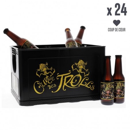 CASIER CUVEE DES TROLLS - 24*25CL