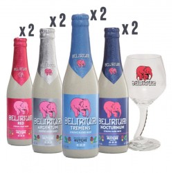 BOX DELIRIUM - 4*2*33CL+1VERRE