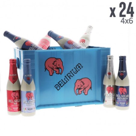 CASIER BIERES DELIRIUM 4X6X33CL