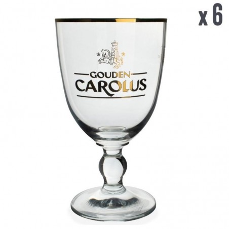 PACK VERRES CAROLUS - 6*33CL