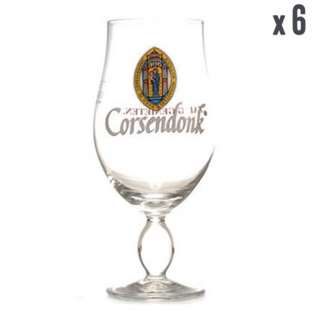 PACK VERRES CORSENDONK - 6*33CL