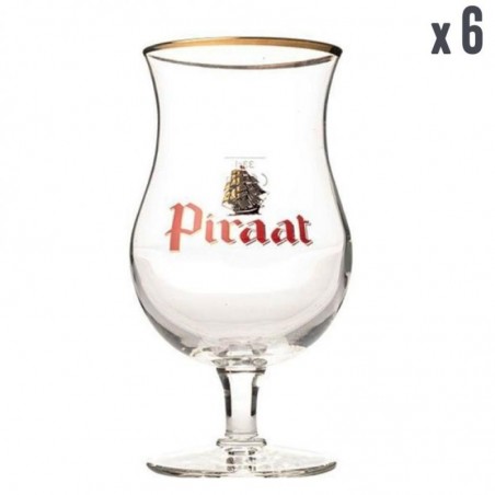 PACK VERRES PIRAAT - 6*33CL